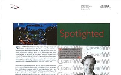 Cuisine and Wine Asia – MS&L November 2008